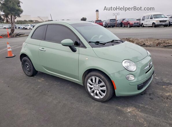 3C3CFFAR5GT184476 2016 FIAT 500 Green Przód prawy