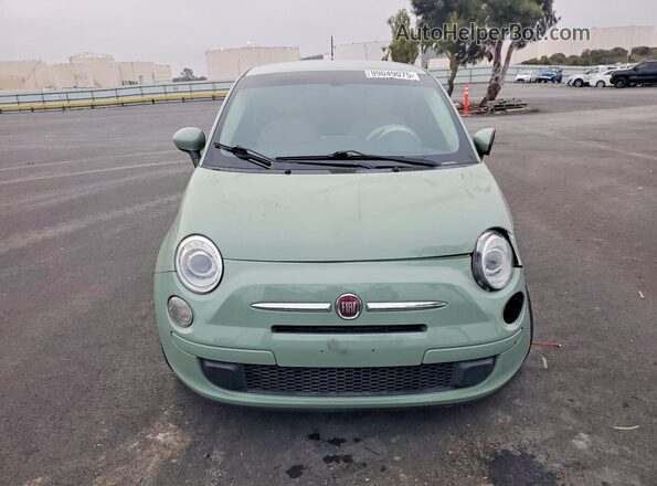 3C3CFFAR5GT184476 2016 FIAT 500 Green Widok z przodu