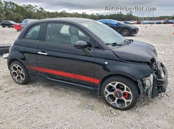 3C3CFFBR9GT161457 2016 FIAT 500 Black Front right
