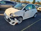 2018 Fiat 500 Lounge White vin: 3C3CFFCH8JT524330