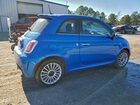 2018 Fiat 500 Lounge Синий vin: 3C3CFFCH9JT420865