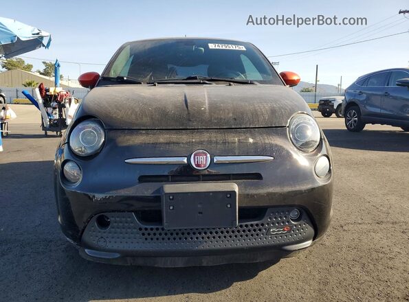 3C3CFFGE6HT625246 2017 FIAT 500 Black წინა ხედი