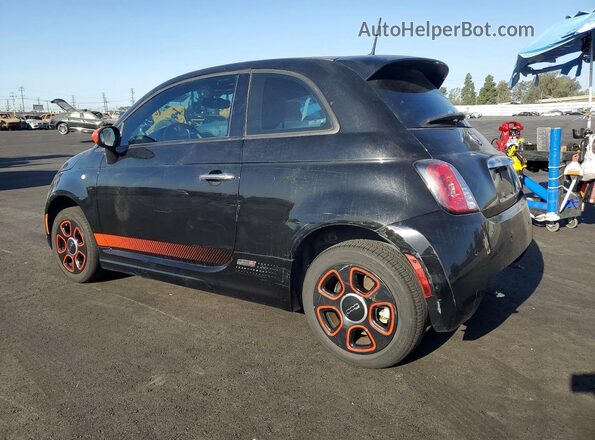3C3CFFGE6HT625246 2017 FIAT 500 Black უკანა მარცხენა