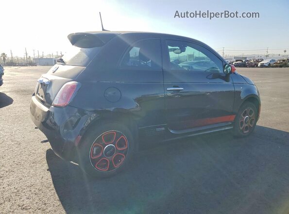 3C3CFFGE6HT625246 2017 FIAT 500 Black უკანა მარჯვენა
