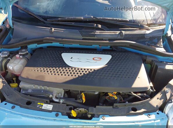 3C3CFFGE7GT221984 2016 FIAT 500E Синий Вид сзади