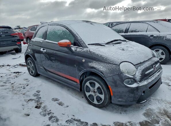 3C3CFFGE7JT471703 2018 FIAT 500 Серый Передняя правая четверть