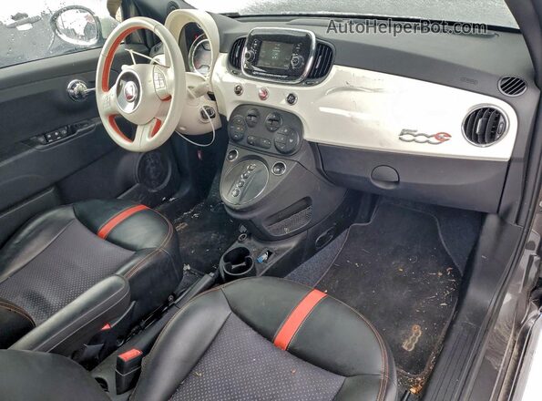 3C3CFFGE7JT471703 2018 FIAT 500 Серый Вид панели приборов