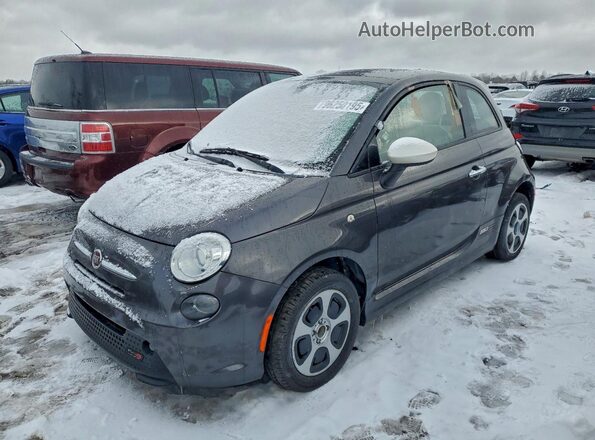 3C3CFFGE7JT471703 2018 FIAT 500 Серый Передняя левая четверть