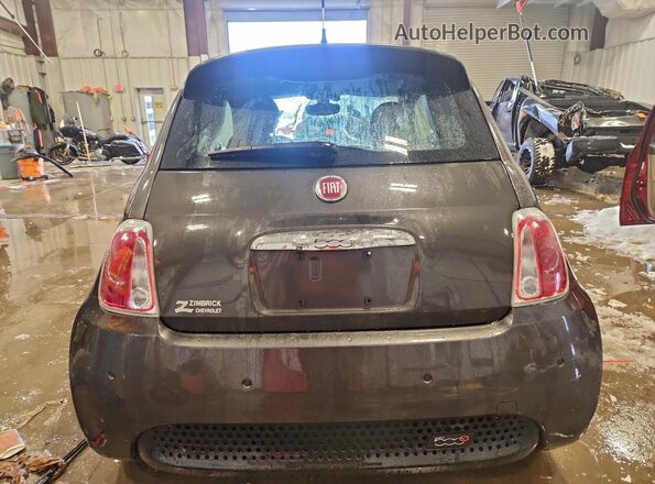 3C3CFFGE8GT155090 2016 FIAT 500 Угольный Вид сзади
