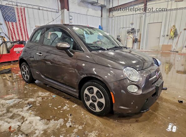 3C3CFFGE8GT155090 2016 FIAT 500 Угольный Передняя правая четверть