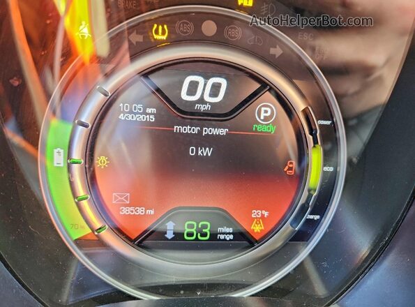 3C3CFFGE8GT155090 2016 FIAT 500 Угольный Вид щитка приборов