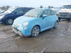 2016 Fiat 500e Battery Electric Light Blue vin: 3C3CFFGE9GT221985