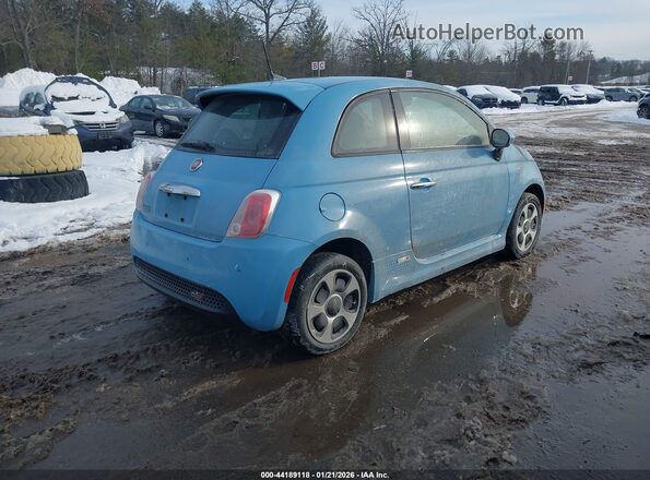 3C3CFFGE9GT221985 2016 FIAT 500E Light Blue Tył prawy