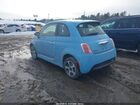 2016 Fiat 500e Battery Electric Light Blue vin: 3C3CFFGE9GT221985