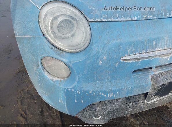 3C3CFFGE9GT221985 2016 FIAT 500E Light Blue Widok z przodu