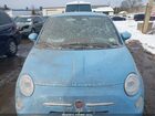 2016 Fiat 500e Battery Electric Light Blue vin: 3C3CFFGE9GT221985