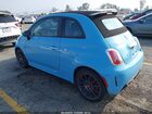 2017 Fiat 500c Abarth Blue vin: 3C3CFFJH2HT659218