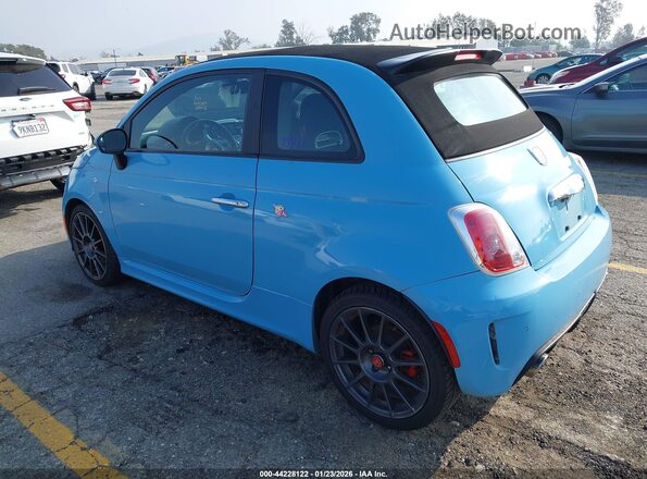 3C3CFFJH2HT659218 2017 FIAT 500C Blue Tył lewy