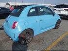 2017 Fiat 500c Abarth Blue vin: 3C3CFFJH2HT659218