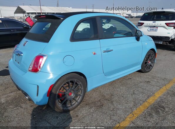 3C3CFFJH2HT659218 2017 FIAT 500C Blue Tył prawy