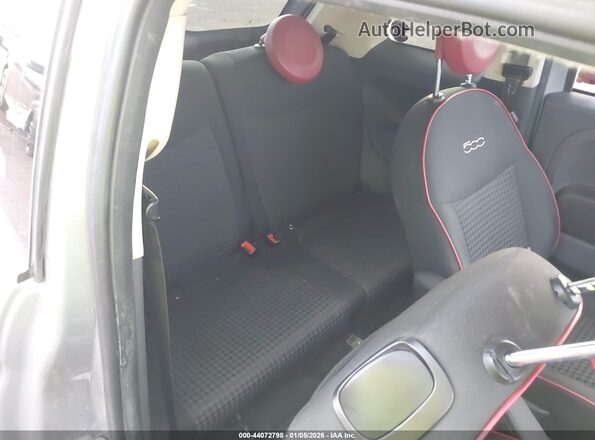 3C3CFFKH0JT504719 2018 FIAT 500 Серебряный Вид наклейки с VIN-кодом