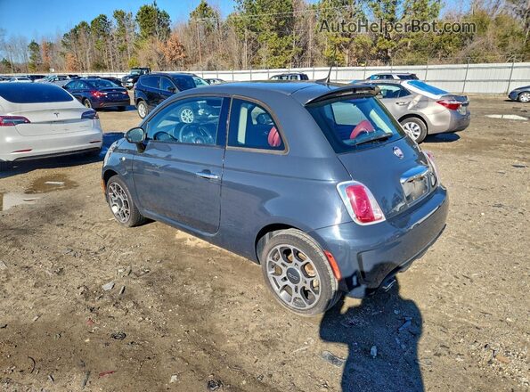 3C3CFFKH5JT420797 2018 FIAT 500 Серый Задняя левая четверть