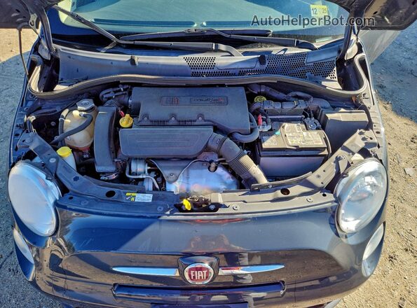 3C3CFFKH5JT420797 2018 FIAT 500 Серый Вид задней части салона
