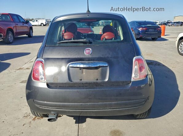 3C3CFFKR6HT530356 2017 FIAT 500 Серый Вид сзади