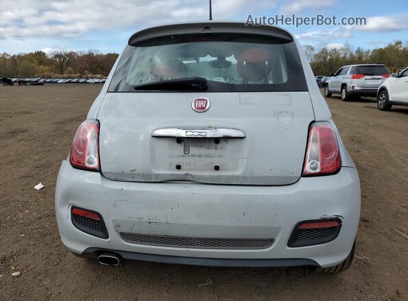 3C3CFFKRXHT671477 2017 FIAT 500 Синий Вид сзади