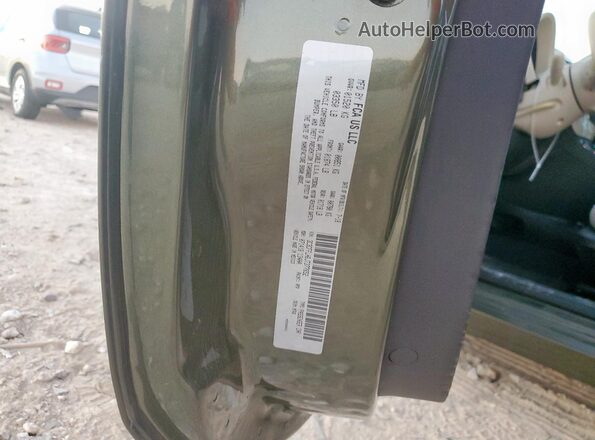 3C3CFFLH6JT377652 2018 FIAT 500 Зеленый Вид подкапотного пространства