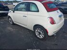 2017 Fiat 500c Pop White vin: 3C3CFFLR2HT530269