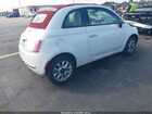 2017 Fiat 500c Pop White vin: 3C3CFFLR2HT530269