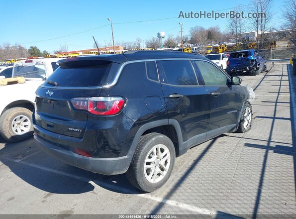 3C4NJCAB0KT615397 2019 JEEP COMPASS Черный Задняя правая четверть