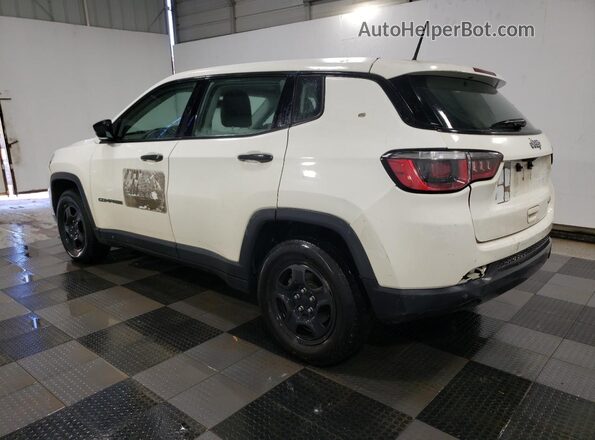 3C4NJCAB2JT136882 2018 JEEP COMPASS Белый Задняя левая четверть