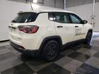 2018 Jeep Compass Sport Белый vin: 3C4NJCAB2JT136882 Damage: Right Qtr Panel, Dent(S) W/No Paint Dmg, < 1/8 Inch