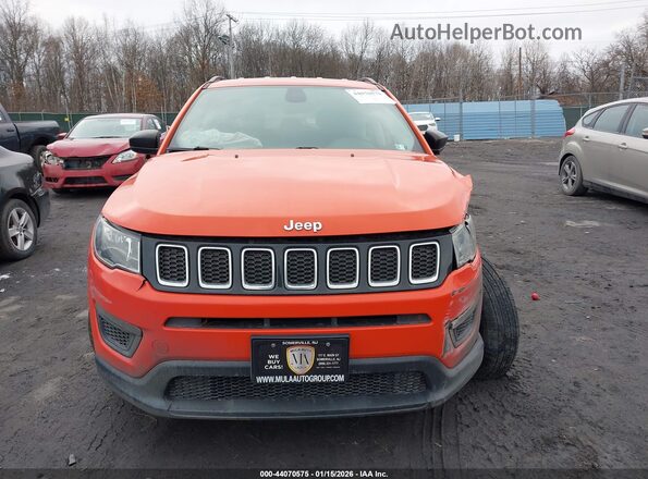 3C4NJCAB4HT690659 2017 JEEP NEW COMPASS Orange Widok zestawu wskaźników