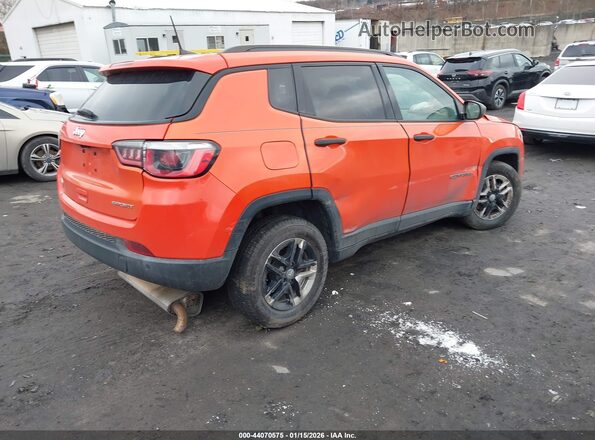3C4NJCAB4HT690659 2017 JEEP NEW COMPASS Orange Tył prawy
