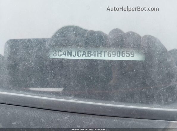 3C4NJCAB4HT690659 2017 JEEP NEW COMPASS Orange Widok komory silnika