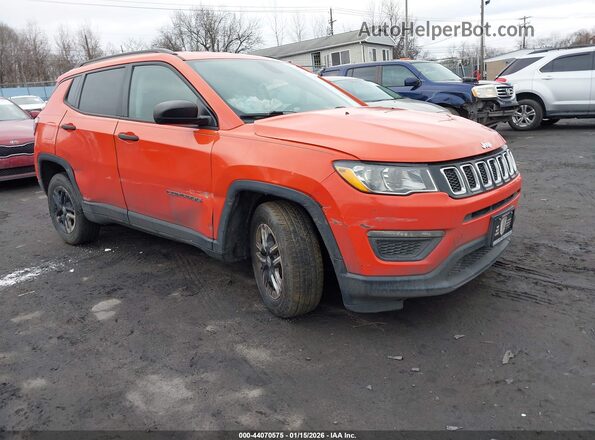 3C4NJCAB4HT690659 2017 JEEP NEW COMPASS Orange Przód prawy