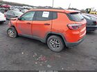 2017 Jeep New Compass Sport Fwd Orange vin: 3C4NJCAB4HT690659