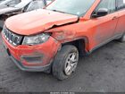 2017 Jeep New Compass Sport Fwd Orange vin: 3C4NJCAB4HT690659
