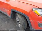 2017 Jeep New Compass Sport Fwd Orange vin: 3C4NJCAB4HT690659