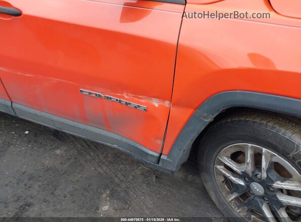 3C4NJCAB4HT690659 2017 JEEP NEW COMPASS Orange 