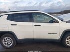 2017 Jeep New Compass Sport Fwd White vin: 3C4NJCAB9HT652506