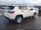 2017 Jeep New Compass Sport Fwd White vin: 3C4NJCAB9HT652506