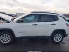 2017 Jeep New Compass Sport Fwd White vin: 3C4NJCAB9HT652506