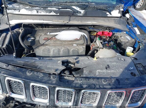 3C4NJCBB0LT253166 2020 JEEP COMPASS Синий Вид сзади
