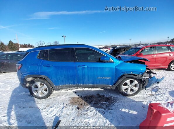 3C4NJCBB0LT253166 2020 JEEP COMPASS Синий Вид щитка приборов
