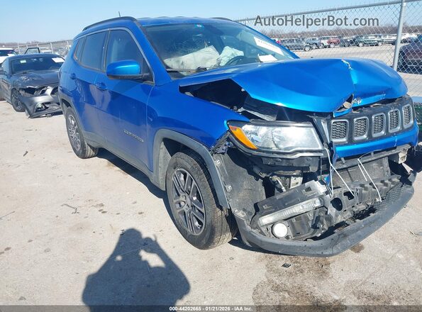 3C4NJCBB1HT669136 2017 JEEP NEW COMPASS Blue Przód prawy