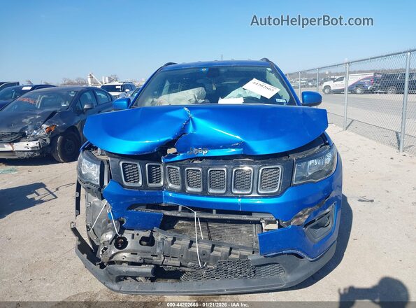 3C4NJCBB1HT669136 2017 JEEP NEW COMPASS Blue Widok wnętrza z tyłu